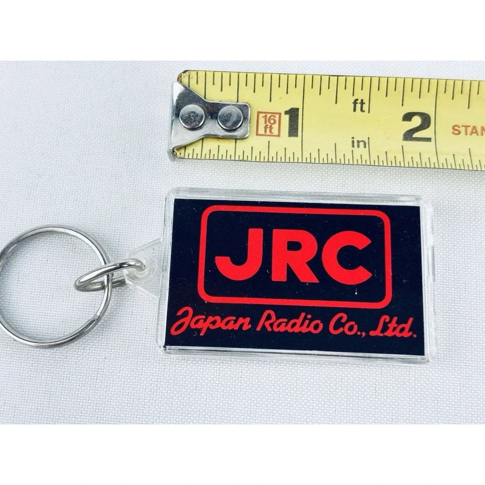 Vintage Japan Radio Co company Promo Promotional‎ Key Chain Ring Fob Keychain